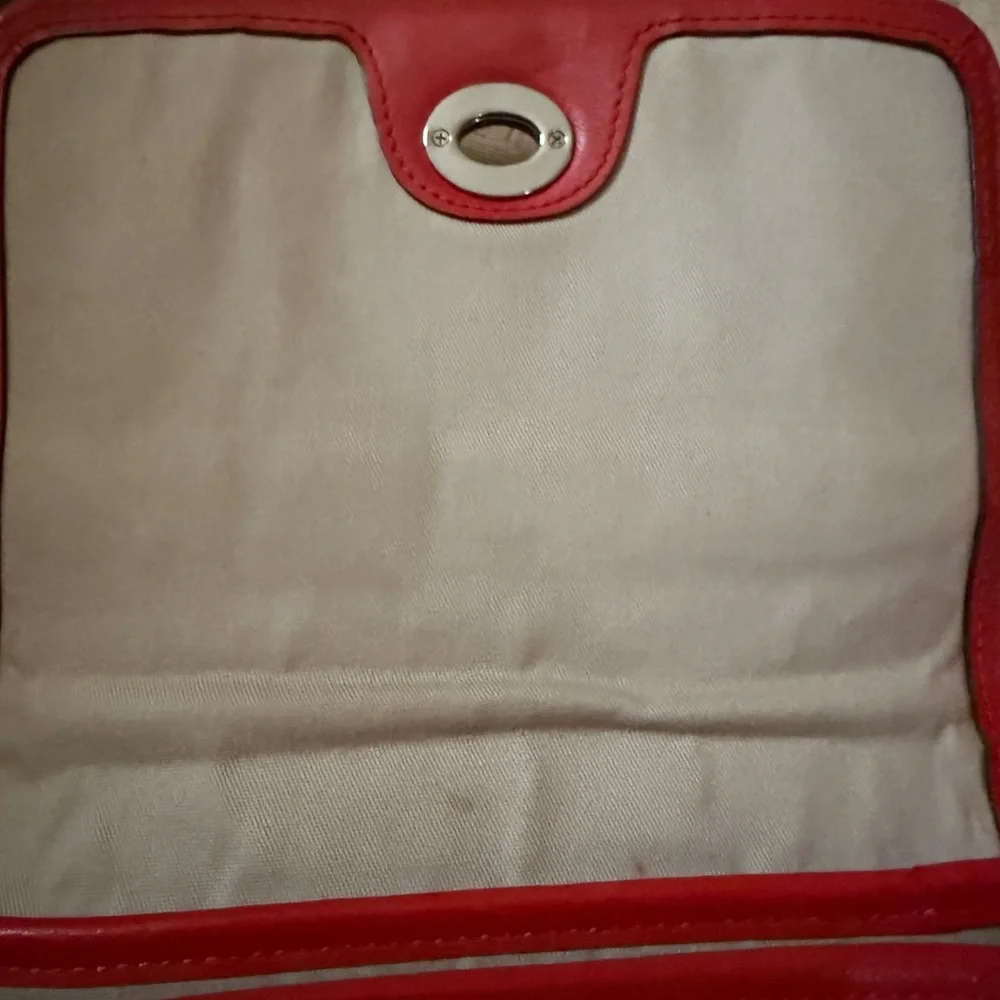 Coach legacy 19914 Leather Crossbody Bag Watermelon Boho Y2K preowned - Picture 15 of 16